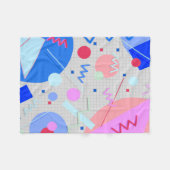 Memphis #82 fleece deken (Voorkant (Horizontaal))