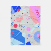 Memphis #82 fleece deken (Voorkant)