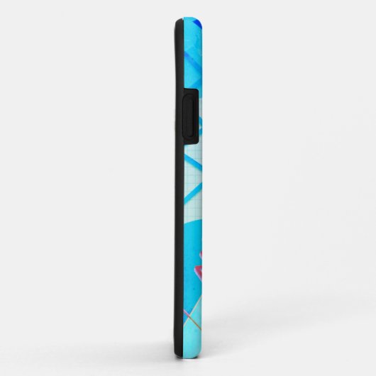 Memphis #82 Greenleaf Case-Mate iPhone Case (Achterkant/rechts)