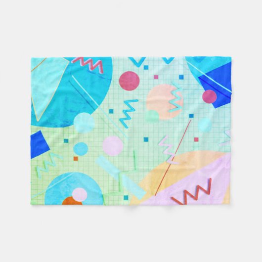 Memphis #82 Greenleaf Fleece Deken (Voorkant (Horizontaal))