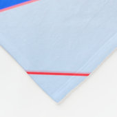 Memphis #82 Sangria Fleece Deken (Hoek)