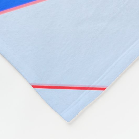 Memphis #82 Sangria Fleece Deken (Hoek)