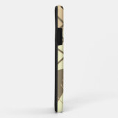 Memphis #82 Sepia Case-Mate iPhone Case (Achterkant/rechts)