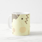 Memphis #82 Sepia Koffiemok (Voorkant links)