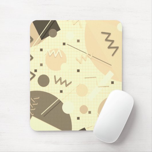 Memphis #82 Sepia Muismat (Met muis)