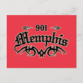 Memphis 901 briefkaart (Voorkant)