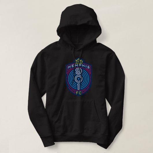 Memphis 901 FC Primair Hoodie (Design voorkant)