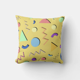 Memphis #92 Light Yellow Kussen