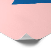 Memphis abstract poster design. Face geometric mak (Hoek)