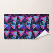 Memphis Abstracte Vormen Patroon - Bad Handdoek (Handdoek)