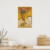Memphis Art Tennessee Print Delta Reisposter (Keuken)