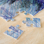 Memphis Artist Puzzle Legpuzzel (Zijkant)