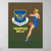 "Memphis Belle" 8e luchtmacht Poster (Voorkant)