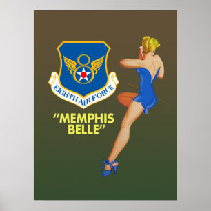 "Memphis Belle" 8e luchtmacht Poster