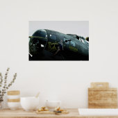 Memphis Belle, neuskunst Poster (Keuken)