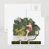 Memphis Belle Pin Up Briefkaart (Voorkant / Achterkant)