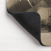 Memphis Belle Sepia Mousepad Muismat (Hoek)