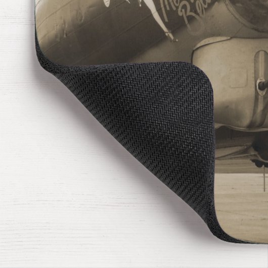 Memphis Belle Sepia Mousepad Muismat (Hoek)
