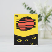 Memphis Bitossi Dream Briefkaart (Staand voorkant)