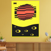 Memphis Bitossi Dream Canvas Afdruk (Insitu (Woonkamer))