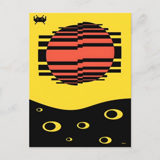 Memphis Bitossi Droom Briefkaart (Voorkant)