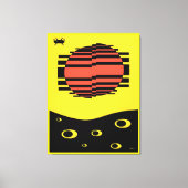 Memphis Bitossi Droom Canvas Afdruk (Voorkant)