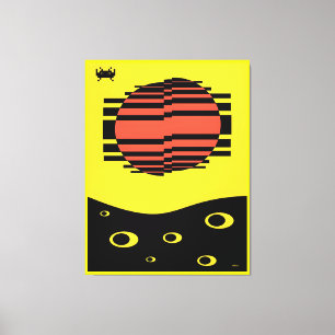 Memphis Bitossi Droom Canvas Afdruk