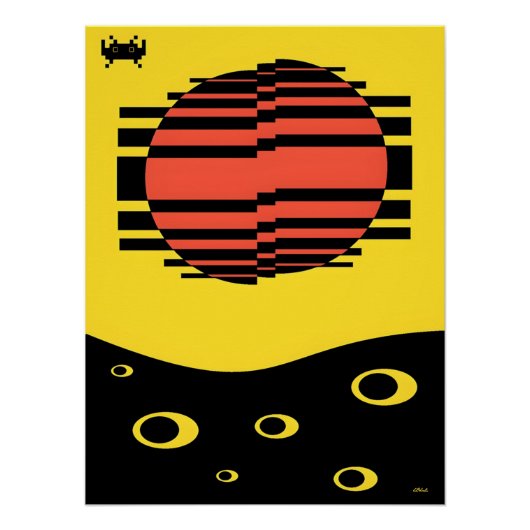 Memphis Bitossi Droom Perfect Poster (Voorkant)