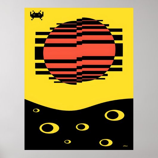 Memphis Bitossi Droom Poster (Voorkant)