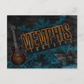 Memphis Blues Guitar Briefkaart (Voorkant)