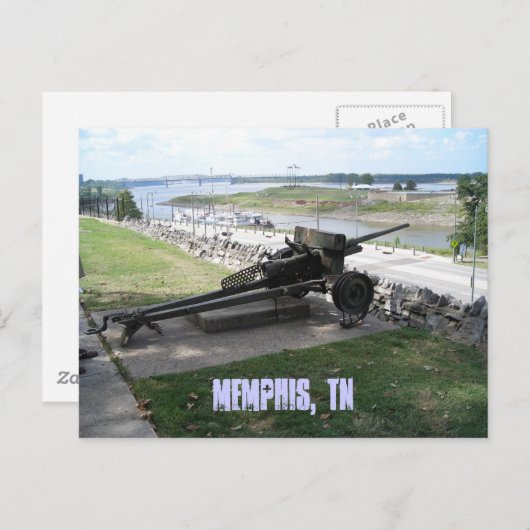 Memphis Briefkaart (Voorkant / Achterkant)