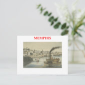 memphis briefkaart (Staand voorkant)