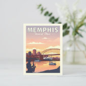  Memphis Briefkaart (Staand voorkant)