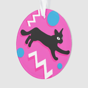 Memphis Cats Acrylic kerstversiering Ornament