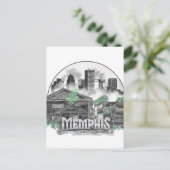 Memphis City Tennessee Verenigde Staten Briefkaart (Staand voorkant)