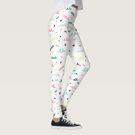 Memphis Confetti Leggings (Rechts)