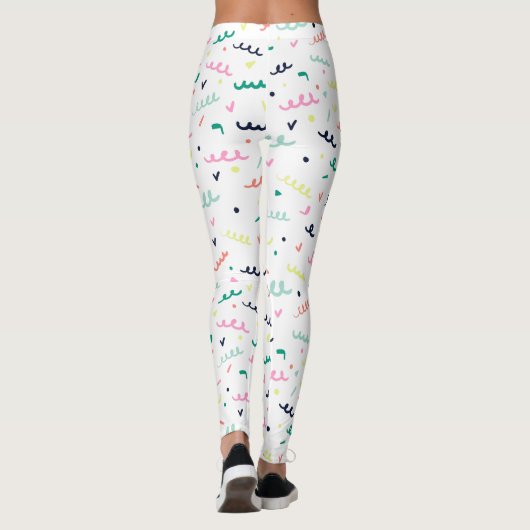 Memphis Confetti Leggings (Achterkant)