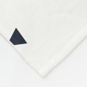 Memphis Confetti Naadloos Patroon Fleece Deken (Hoek)