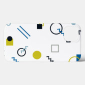 Memphis, cool, trendy, moderne geometrische kunst Case-Mate iPhone case (Achterkant (horizontaal))