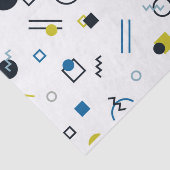 Memphis, cool, trendy, moderne geometrische kunst tissuepapier (Detail)