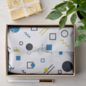 Memphis, cool, trendy, moderne geometrische kunst tissuepapier (Geschenk)