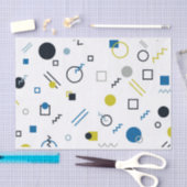 Memphis, cool, trendy, moderne geometrische kunst tissuepapier (Craft)