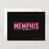 MEMPHIS - De muziekLogo Briefkaart (Voorkant / Achterkant)