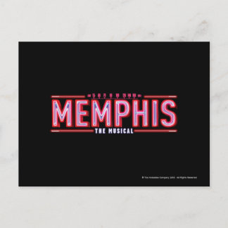MEMPHIS - De muziekLogo Briefkaart