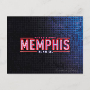 MEMPHIS - De muziekLogo Briefkaart