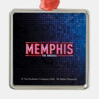 MEMPHIS - De muziekLogo Metalen Ornament