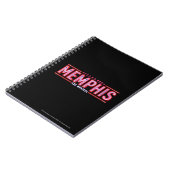 MEMPHIS - De muziekLogo Notitieboek (Linkerzijde)
