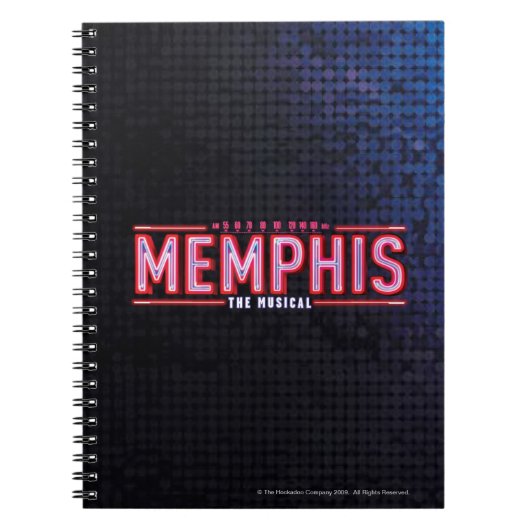 MEMPHIS - De muziekLogo Notitieboek (Voorkant)