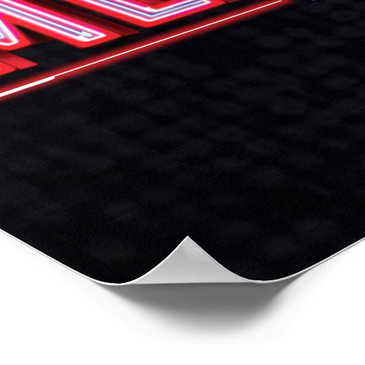 MEMPHIS - De muziekLogo Poster (Hoek)