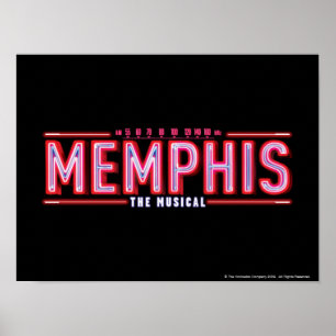 MEMPHIS - De muziekLogo Poster